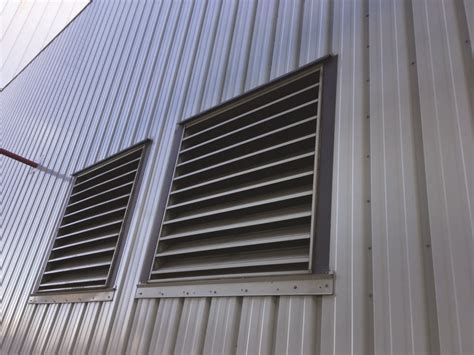 ventilation sheet metal|ventilation louvers for metal buildings.